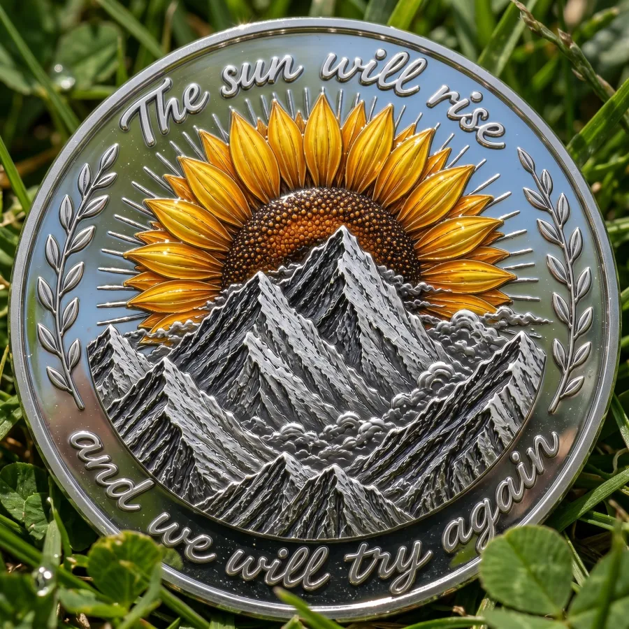 🔥🔥Hot Sale 49% OFF🌟Be Alright Sunflower Coin