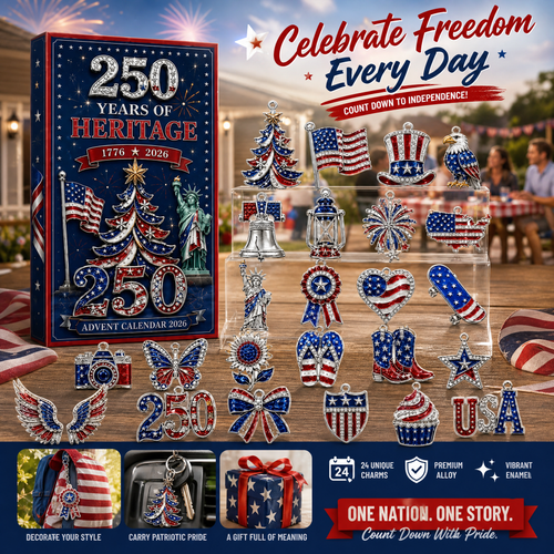 🎅🎅 2026 Christmas Gift 50% Off--America 250th Heritage Icons Advent Calendar 2026