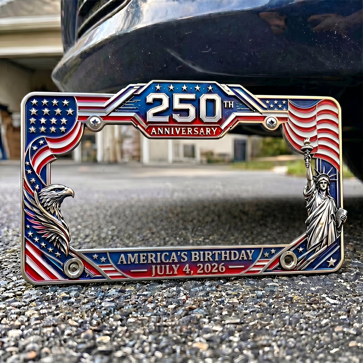 🗽LAST DAY 49% OFF-🇺🇸250th Anniversary Commemorative License Plate Frame