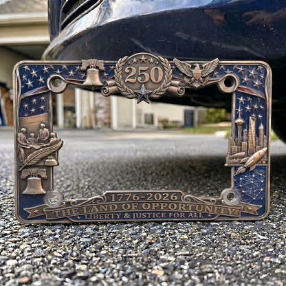 🗽LAST DAY 49% OFF-🇺🇸250th Anniversary Commemorative License Plate Frame