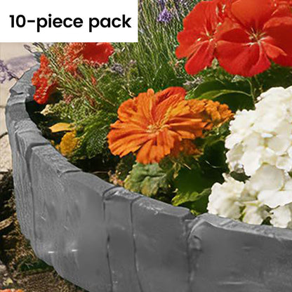 🌼🍀Best Seller in summer 49% Off🔥Easy Install Cobblestone Garden Border - 5M Edging Kit