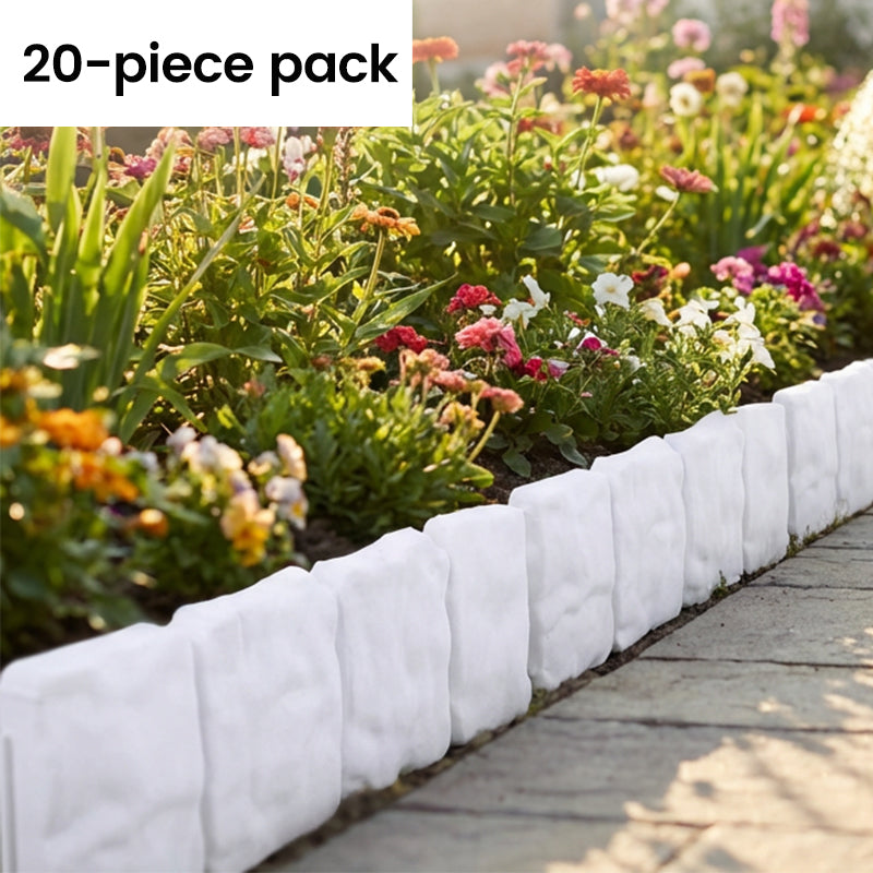 🌼🍀Best Seller in summer 49% Off🔥Easy Install Cobblestone Garden Border - 5M Edging Kit