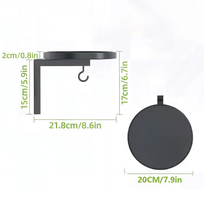 📢📢50% OFF !!!⏰Wall-Mounted Metal Bird Bath – Antique Bronze Finish 🐦🛁🧱🏡